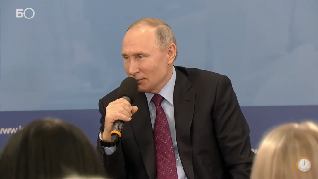 Путин в Череповце - «Эти ПООПы не нужно ниоткуда вытаскивать»!