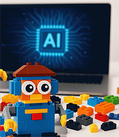 LEGO в стиле ИИ: мечты из кубиков